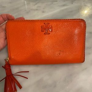Tory Burch leather wallet